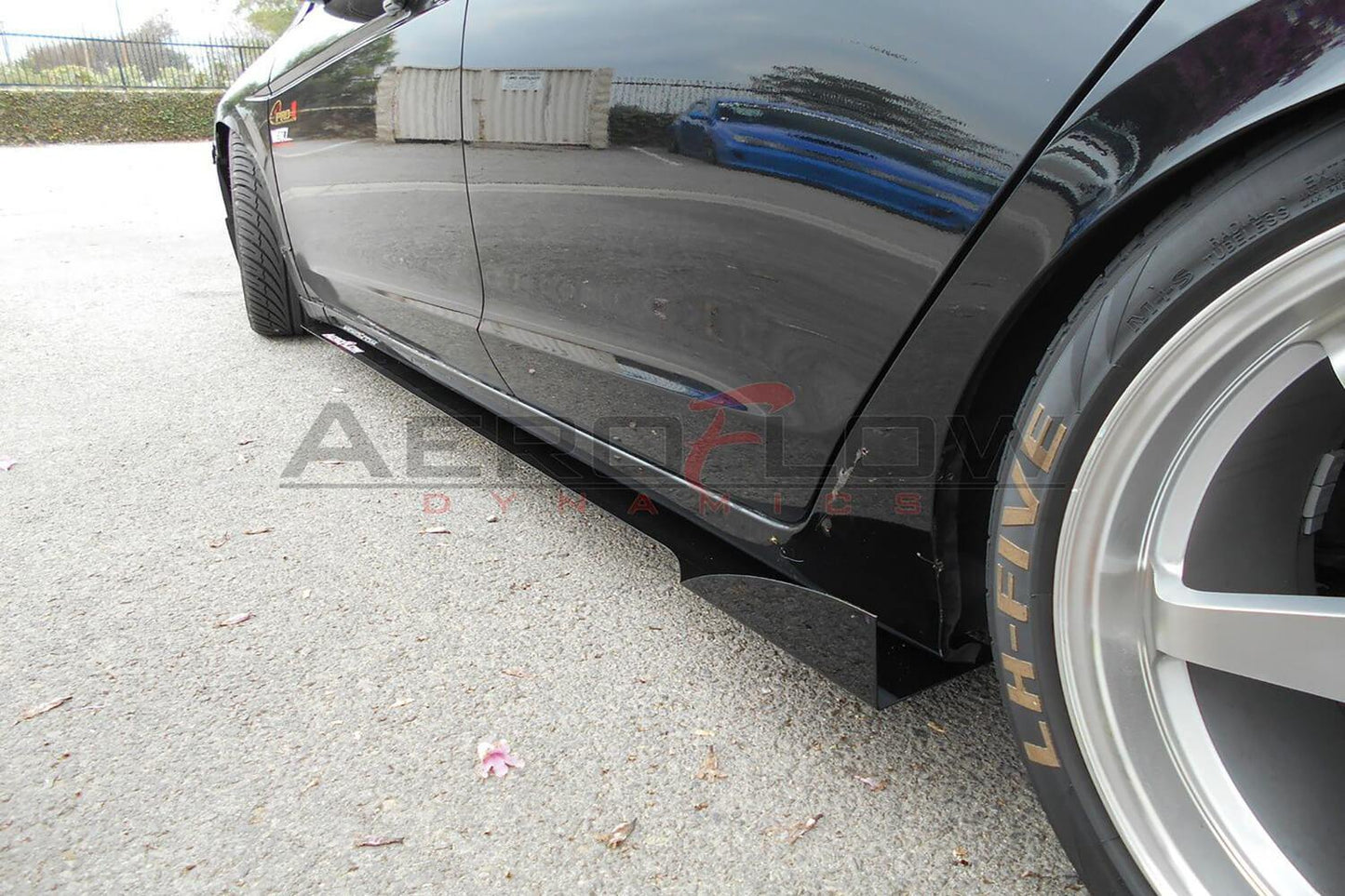 2008-2012 Honda Accord Side Skirt Extension V2 ( Sedan)