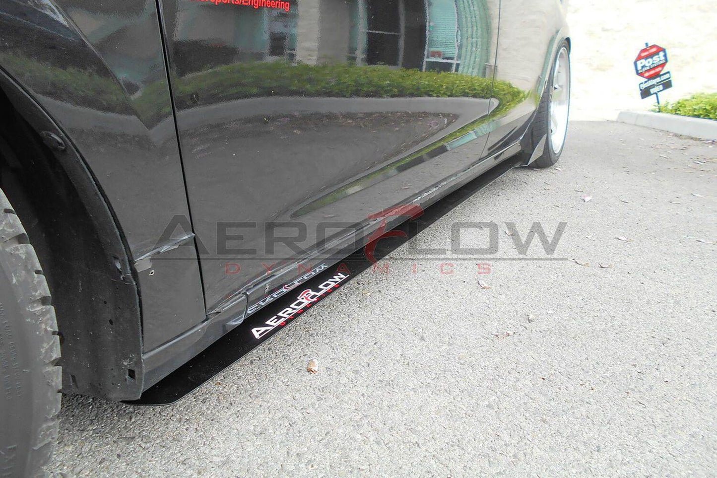 2008-2012 Honda Accord Side Skirt Extension V2 ( Sedan)