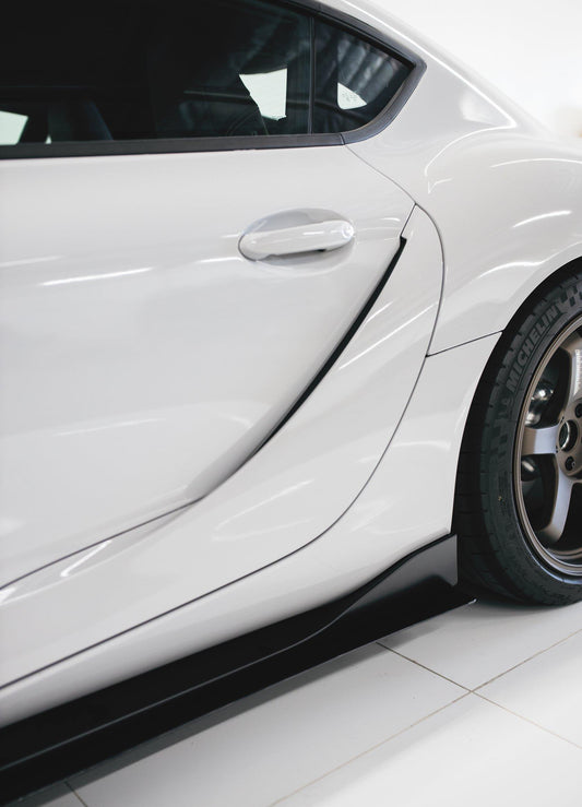 2020 - 2022  Toyota Supra A90 Side Skirt Extensions V1