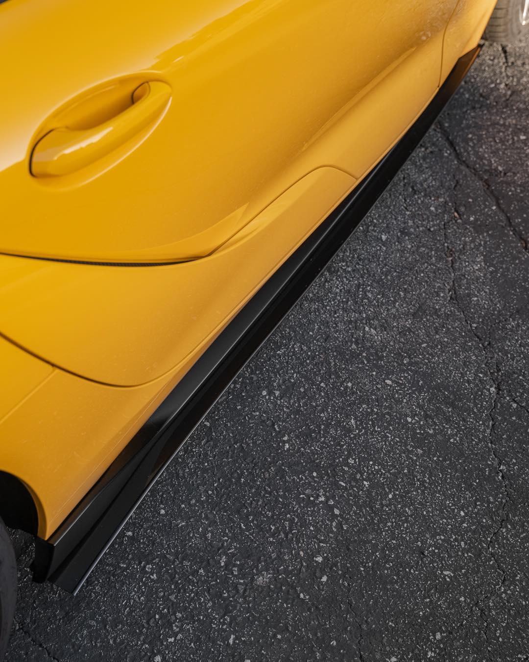 2020 - 2022  Toyota Supra A90 Side Skirt Extensions V1