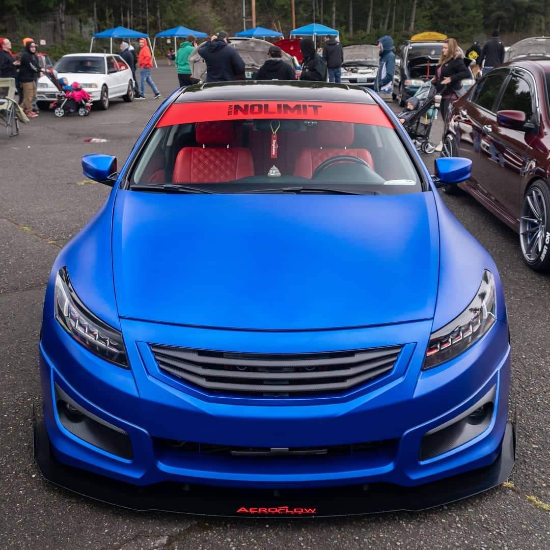 2008-2012 Honda Accord Front Splitter V2