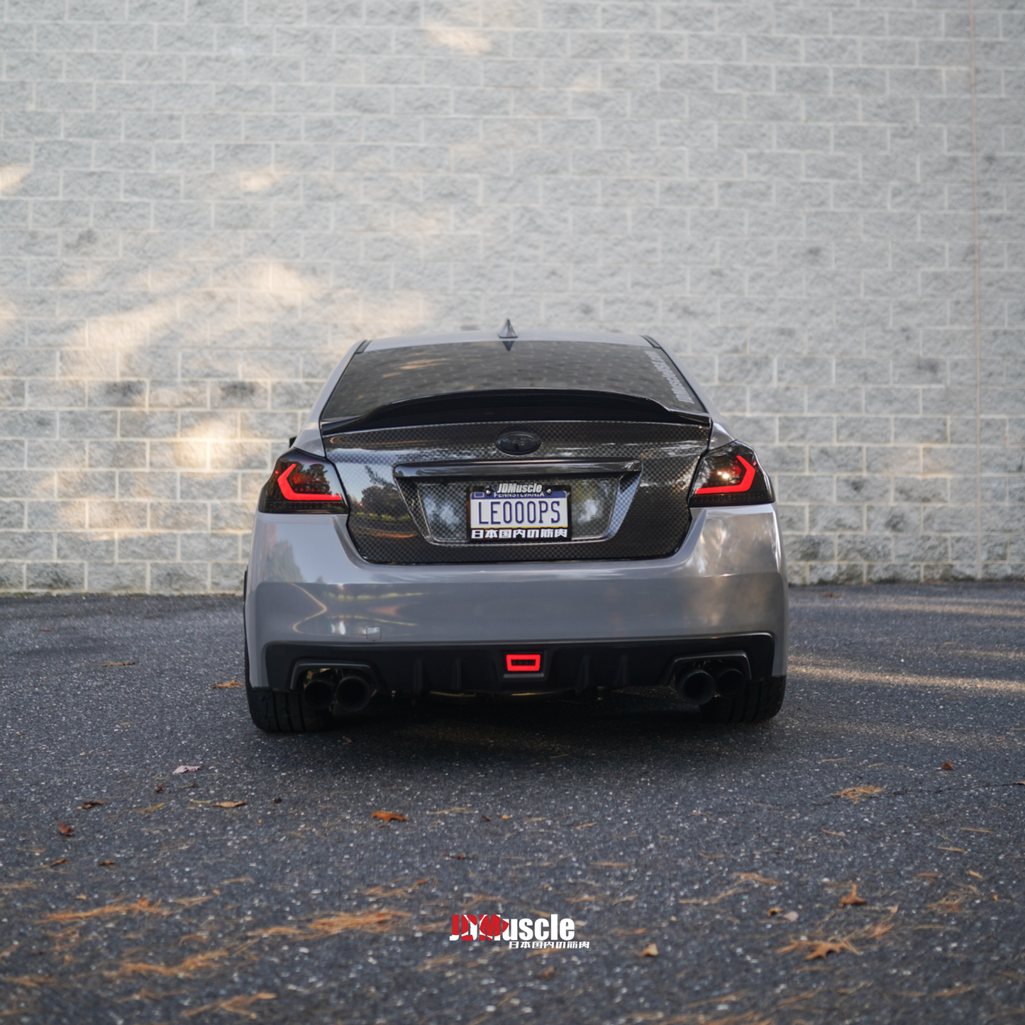 JDMuscle 15-21 WRX/STI Gloss Black/ Paint Matched Trunk Duck Bill V3