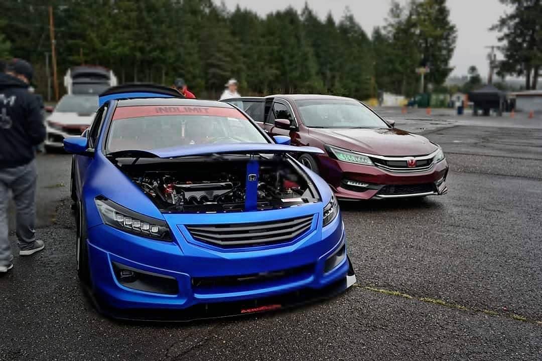 2008-2012 Honda Accord Front Splitter V2