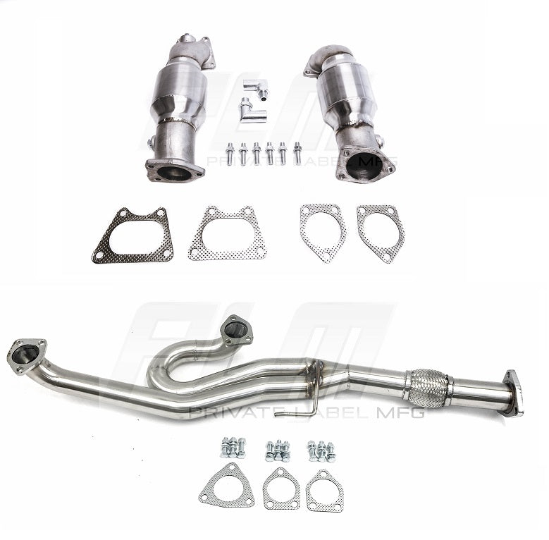 PLM Primary Catalytic Converters PCD & J-Pipe Acura TL 2004 - 2008