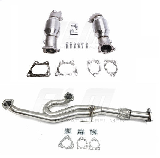 PLM Primary Catalytic Converters PCD & J-Pipe Acura TL 2004 - 2008
