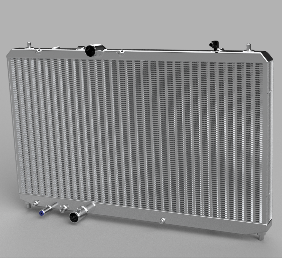 PLM Performance Triple Pass Radiator  - Honda Civic Type R FL5