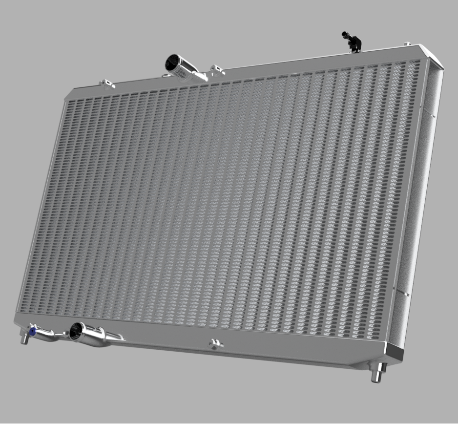 PLM Performance Triple Pass Radiator  - Honda Civic Type R FL5