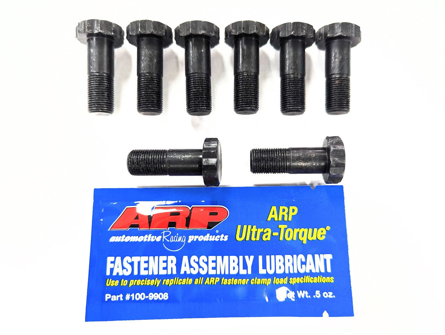 PLM Flywheel Bolt Kit For Honda & Acura H2B Swap with ARP Lubricant - Set of 8 Bolts