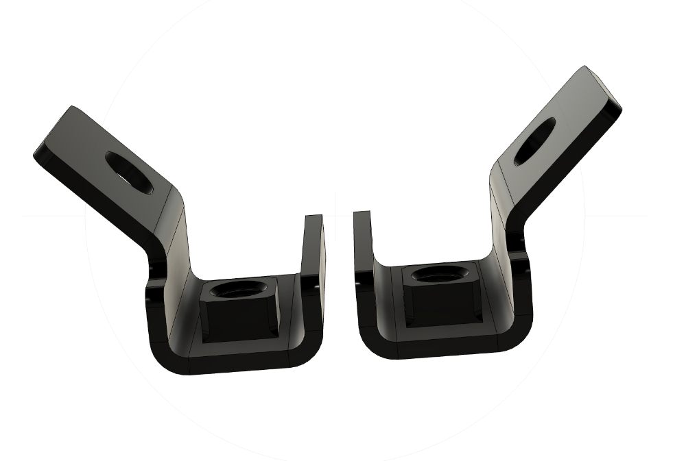 PLM Nissan S13 180SX Rear Seat Belt Shoulder Bracket Assembly LH & RH 240SX
