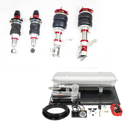 AirPlus Air Struts w/ VERA Basic Management For 02-06 Acura RSX 01-05 Honda Civic TruHart