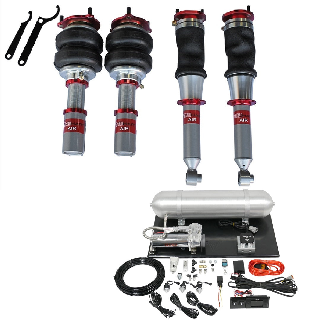 AirPlus Air Struts w/ VERA Evo Bluetooth Management For 95-98 Nissan 240SX TruHart