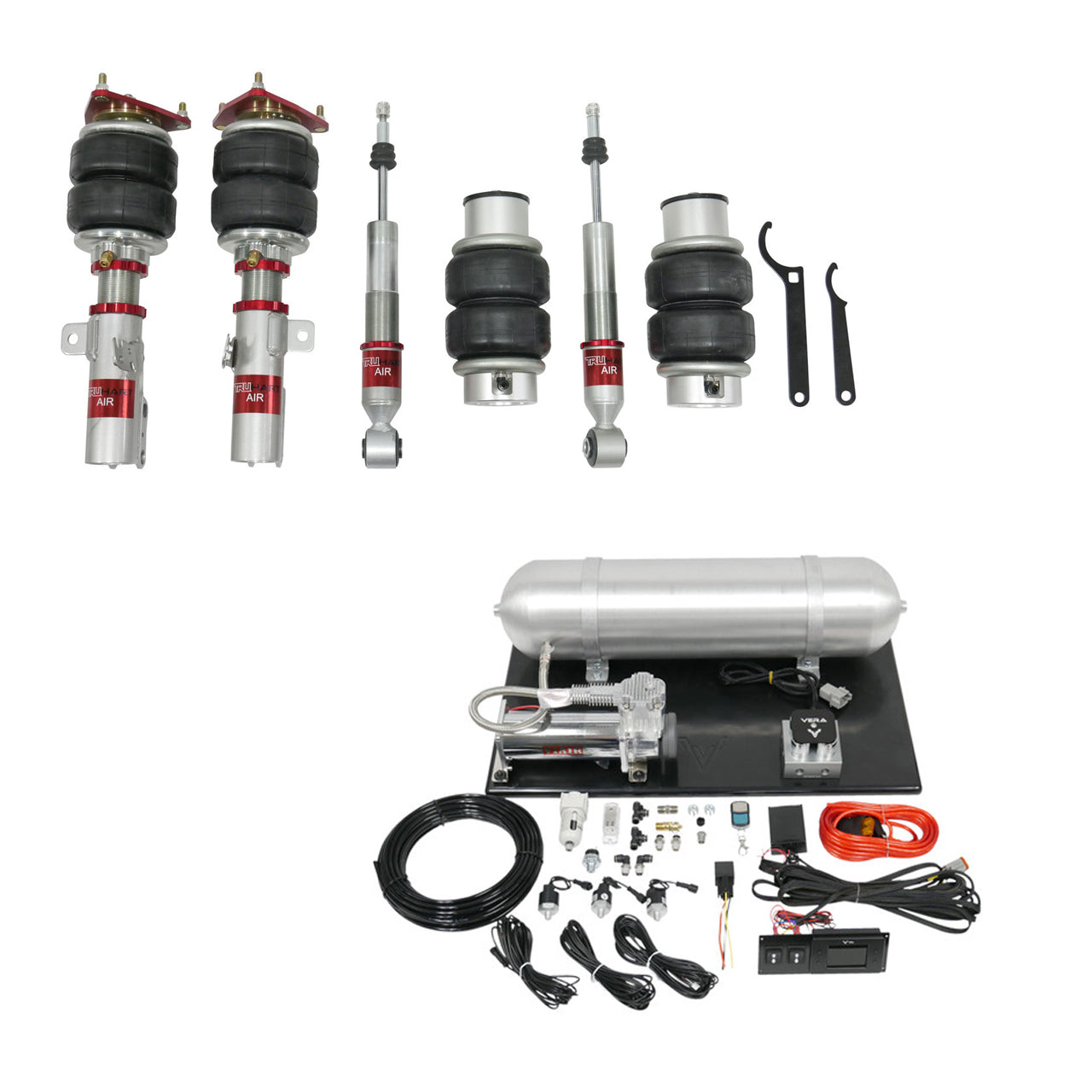 AirPlus Air Struts For 18+ Toyota Camry FWD TruHart