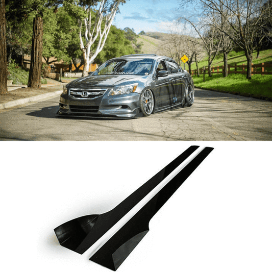 2008-2012 Honda Accord Side Skirt Extension V2 ( Sedan)