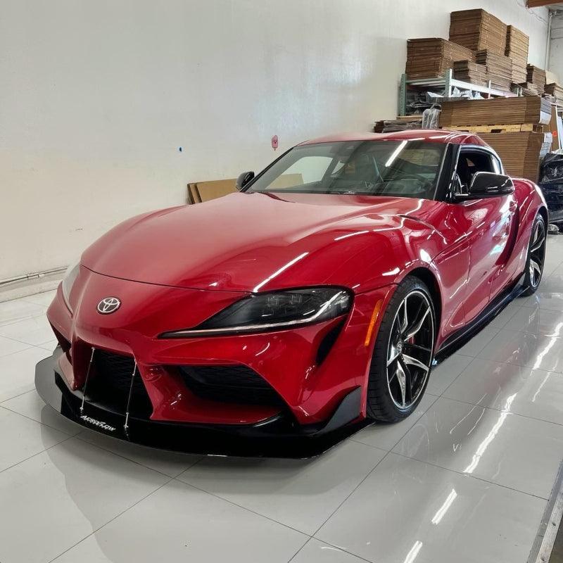 2020 - 2022 Toyota Supra A90 Front Splitter V1
