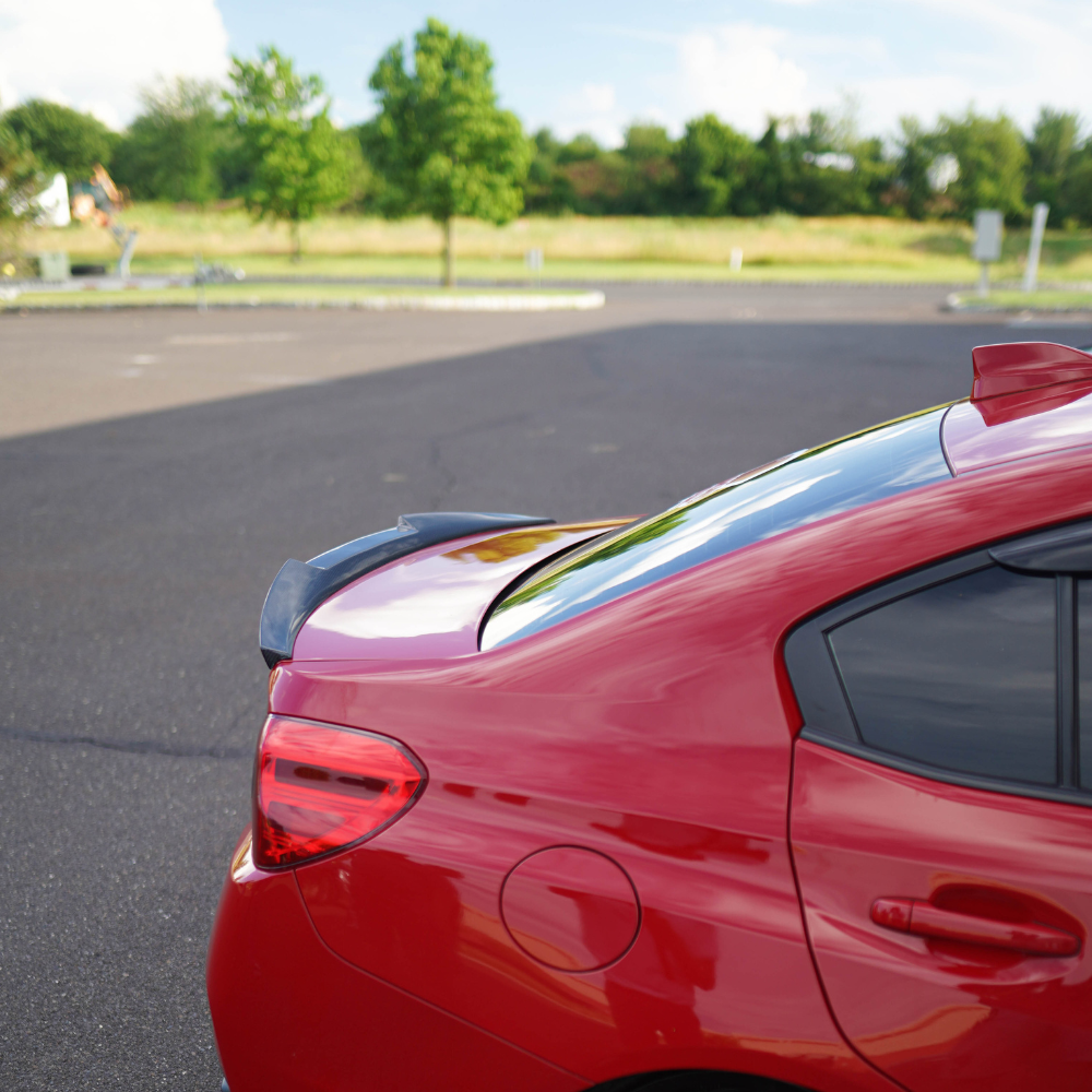 JDMuscle [15-21 WRX/STI] Carbon Fiber Trunk Duck Bill V5