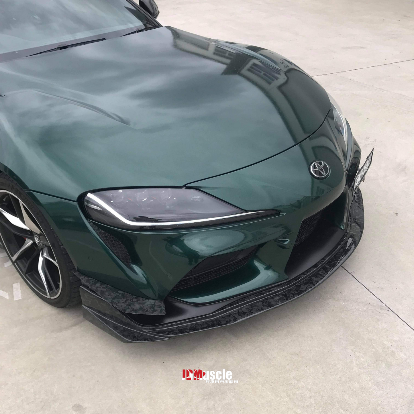 JDMuscle Tanso Carbon Fiber VS Style Front Lip for 2020+ Toyota Supra