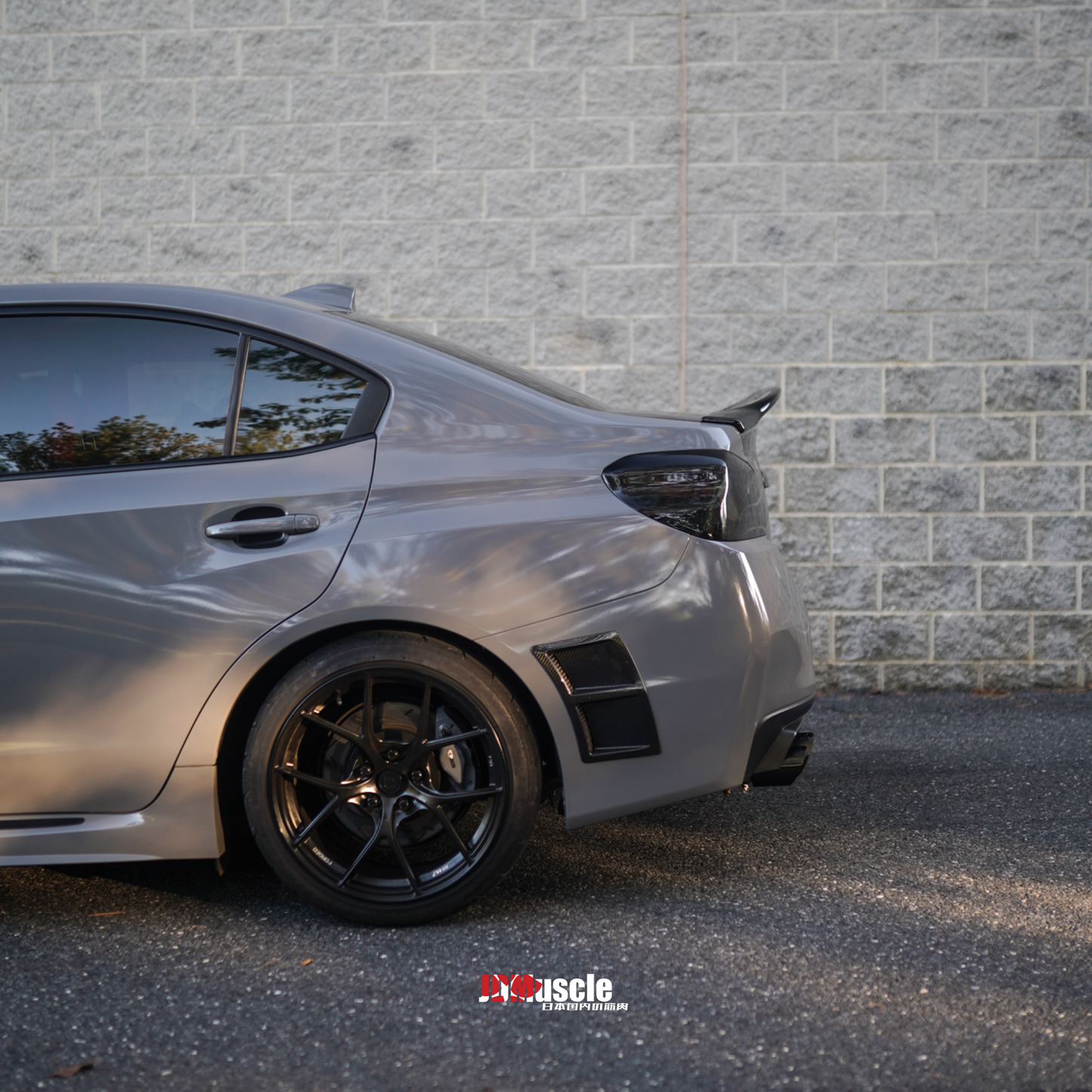 JDMuscle 15-21 WRX/STI Gloss Black/ Paint Matched Trunk Duck Bill V3