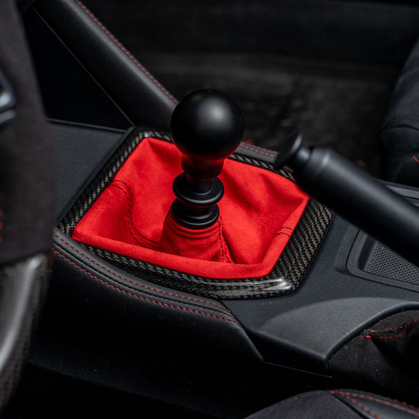 Billetworkz Premium Alcantara Shift Boot – Subaru STI 2015–2021