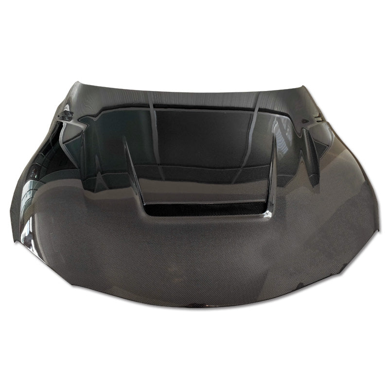JDMuscle Tanso Carbon Fiber Hood V1  - 2020+ Toyota Supra GR A90/A91