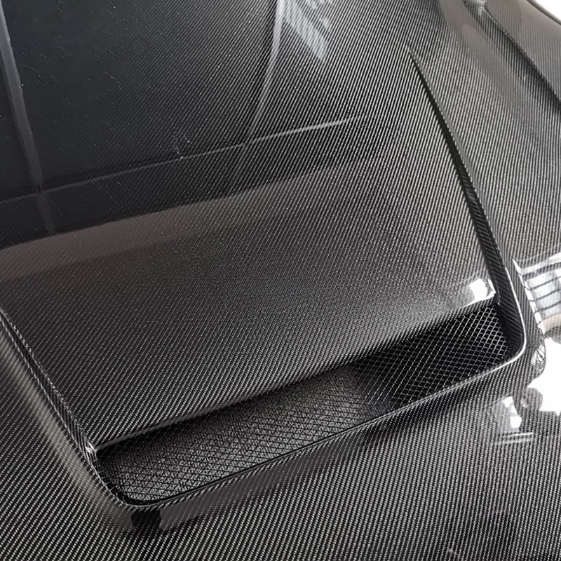 JDMuscle Tanso Carbon Fiber Hood V1  - 2020+ Toyota Supra GR A90/A91