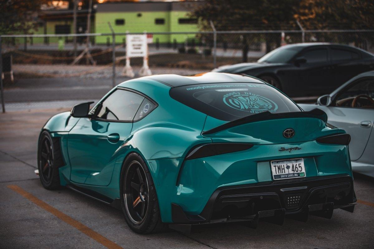 2020 - 2022 Toyota Supra A90 Rear Diffuser V1