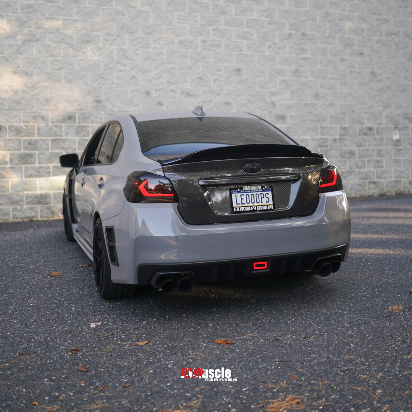 JDMuscle 15-21 WRX/STI Gloss Black/ Paint Matched Trunk Duck Bill V3