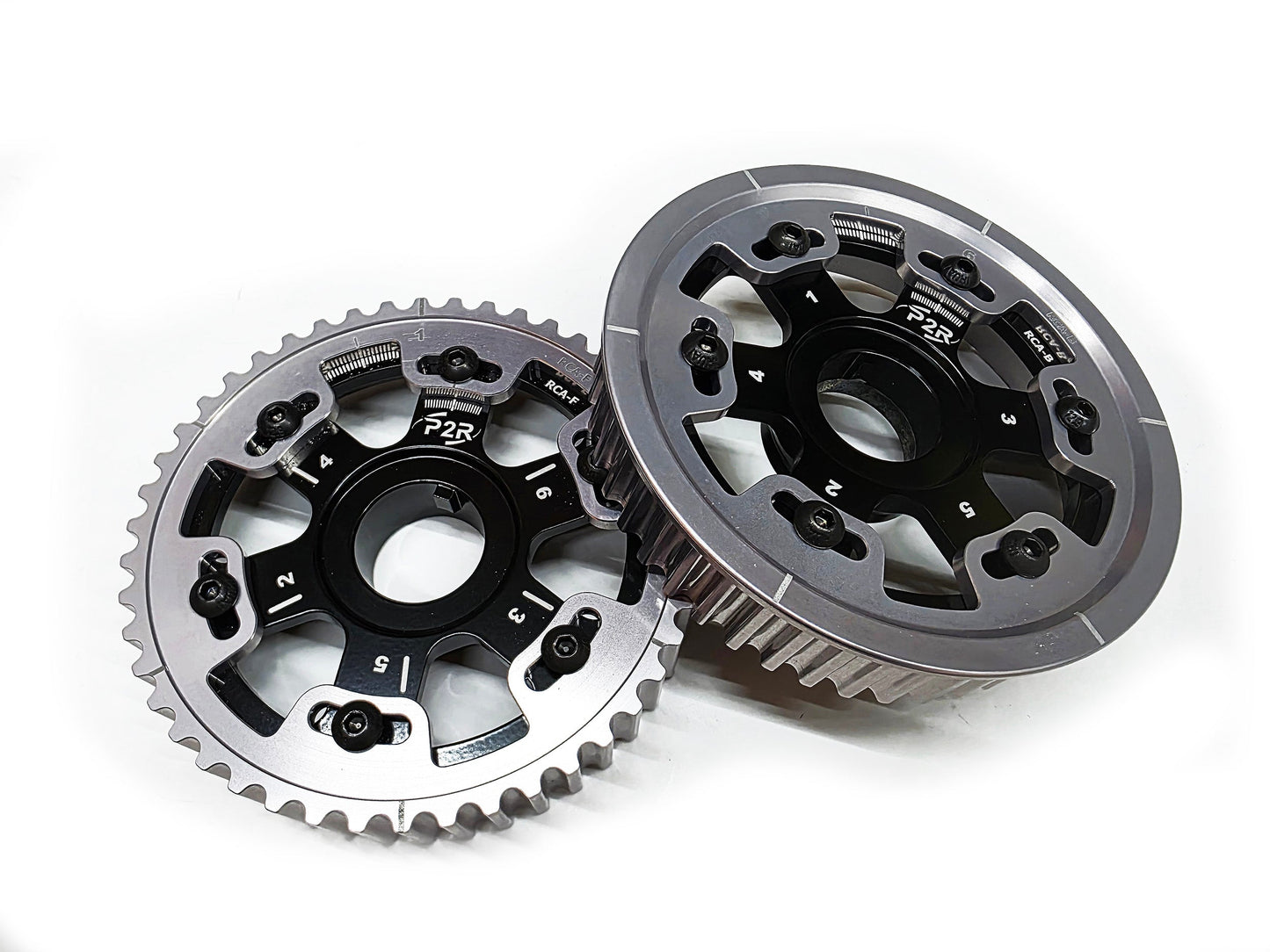 P2R Adjustable Cam Gears – 2004–2008 Acura TL (Base & Type-S)