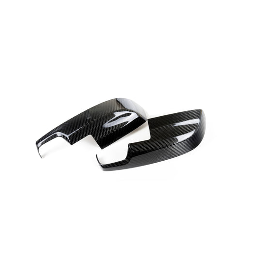 JDMuscle [15-21 WRX/STI] Tanso Dry Carbon Fiber Side Mirror Lower Trim Covers