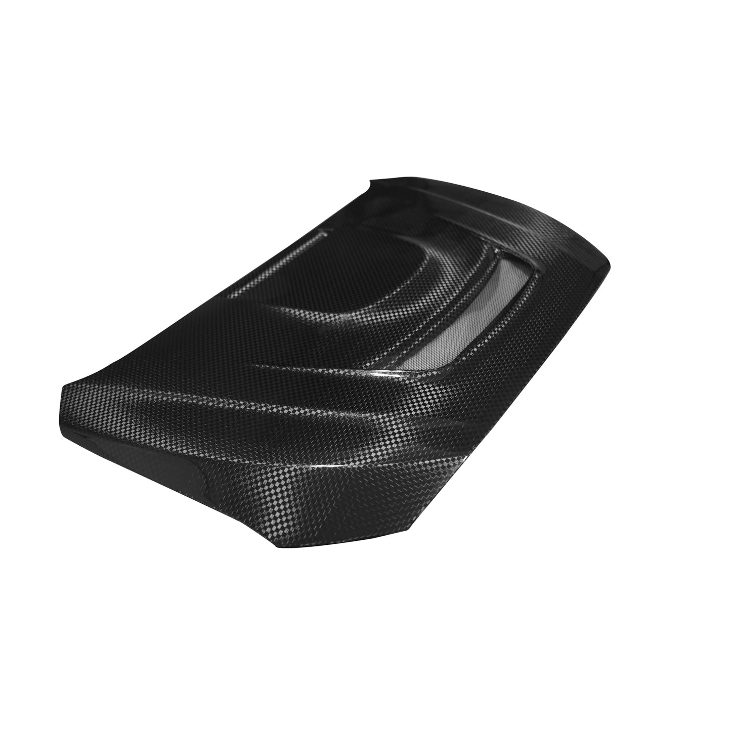 JDMuscle [15-21 WRX/STI w/ FMIC] Tanso Carbon Fiber Hood V3 Scoopless