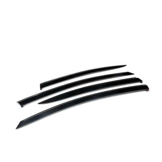 JDMuscle [15-21 WRX/STI] OE Style Rain Guards / Window Visors