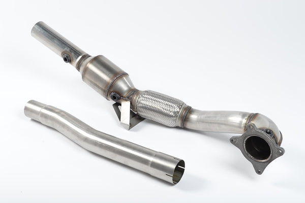 Downpipes and Cats {Cast Downpipe with 200 Cell HJS High Flow Cat. For use with the 2.75 and requires a Stage 2 ECU remap.}