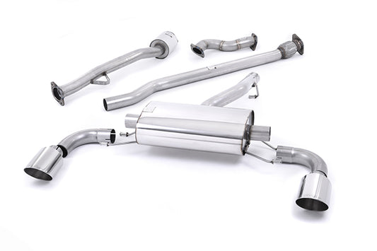 Milltek Primary Cat-Back {Non-resonated (louder)} for Subaru BRZ 2.0-litre (2012 to 2021)
