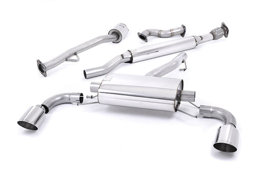 Milltek Primary Cat-Back {Resonated (quieter)} for Subaru BRZ 2.0-litre (2012 to 2021)