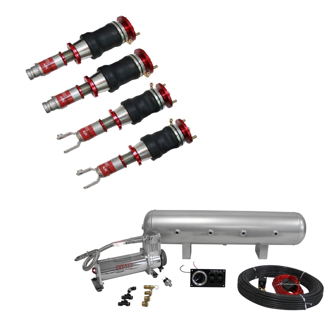 AirPlus Air Struts w/ VERA Essential Management For 00-09 Honda S2000 TruHart