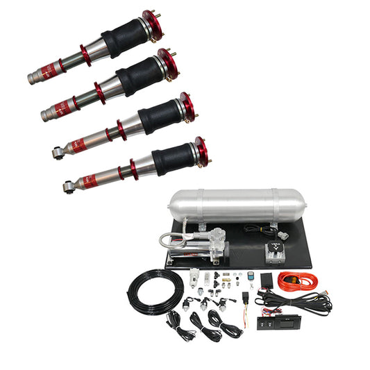 AirPlus Air Struts w/ VERA Evo Bluetooth Management For 97-99 Acura CL 90-97 Honda Accord FWD TruHart
