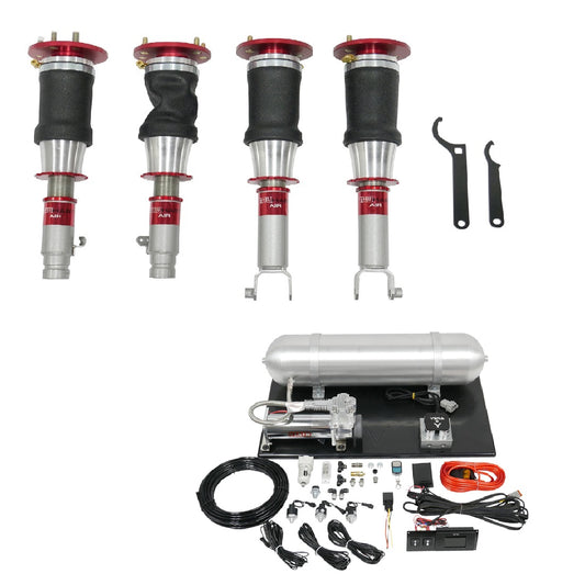 AirPlus Air Struts w/ VERA Evo Management For 09-14 Acura TL 09-14 Acura TSX 08-12 Honda Accord TruHart