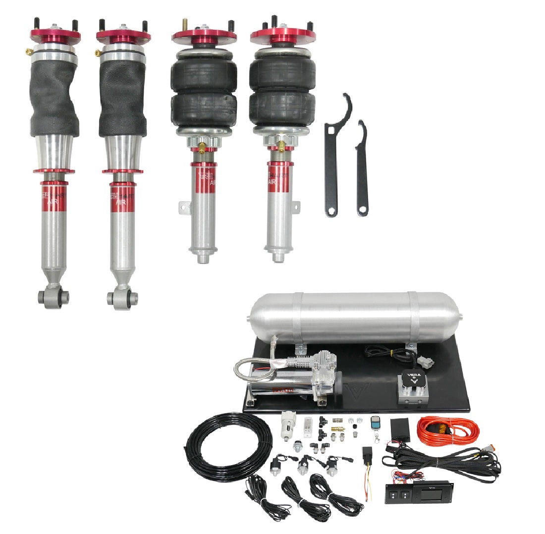 AirPlus Air Struts w/ VERA Evo Bluetooth Management For 06-12 Lexus GS300 / GS350 / GS430 06-13 Lexus IS250 / IS350 / IS-F AWD TruHart