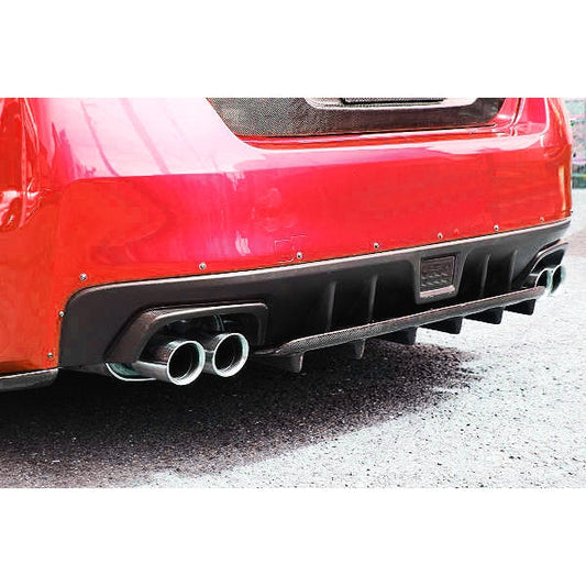 JDMuscle [15-21 WRX/STI] Carbon Fiber Diffuser CS Style | JDM-WRX15-RD21