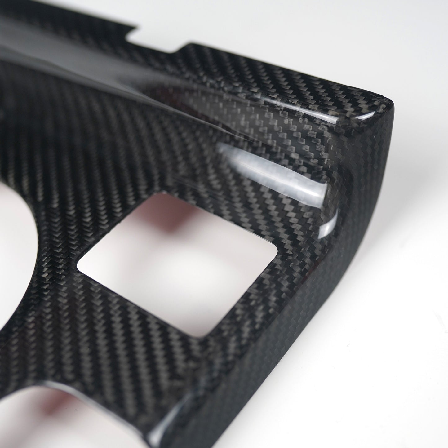 JDMuscle [15-21 WRX] Tanso Dry Carbon Fiber Cup Holder Cover